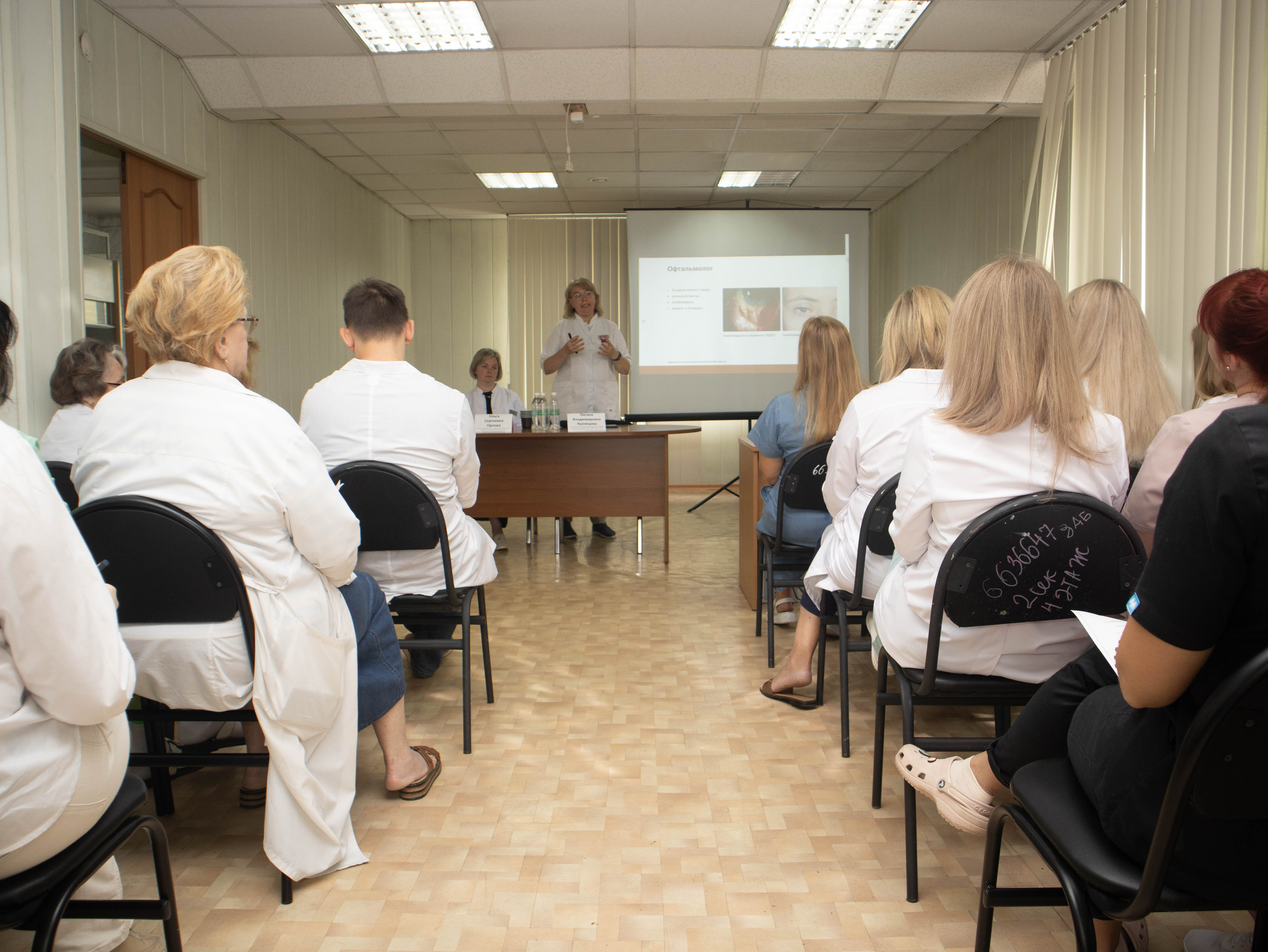 Образовательное мероприятие и патронаж пациентов в Архангельске