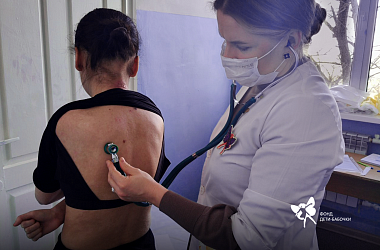 Фонд «Дети-бабочки» провел патронаж в Махачкале