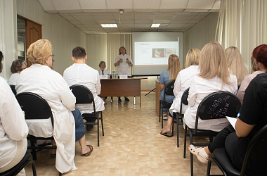 Образовательное мероприятие и патронаж пациентов в Архангельске